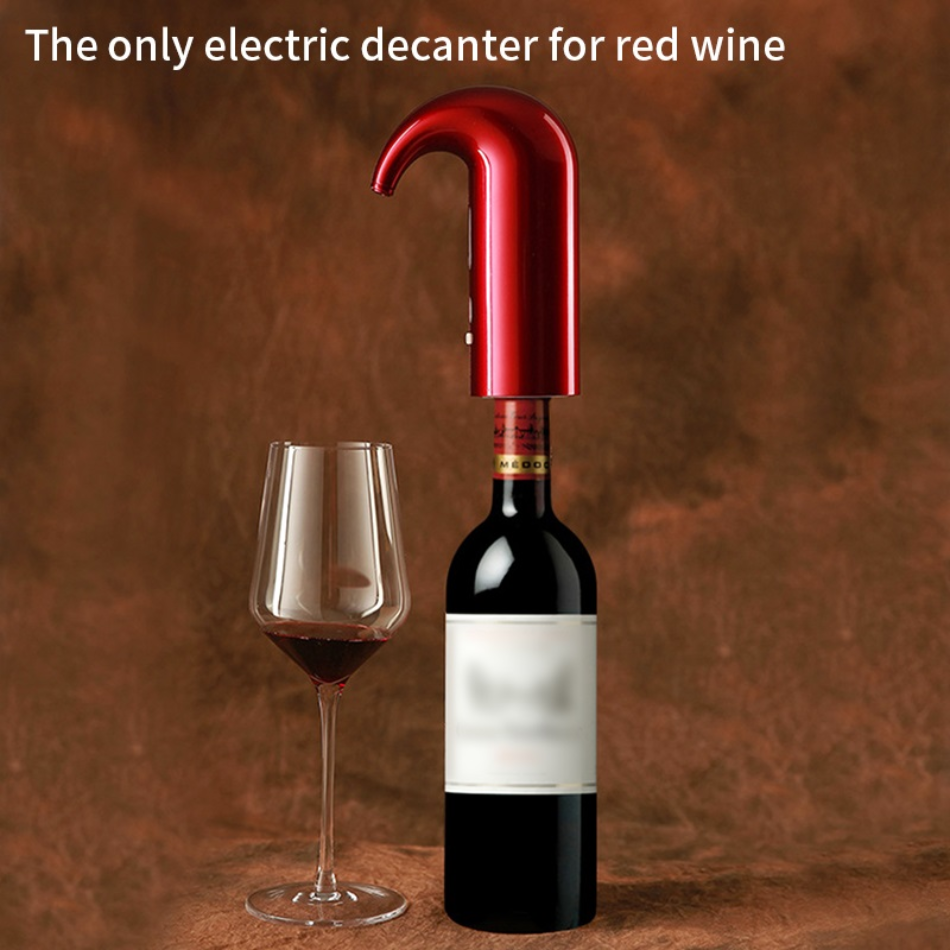 electric wine pump for easy pouring