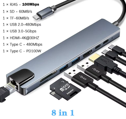 USB 3.0 Type-C Docking Station
