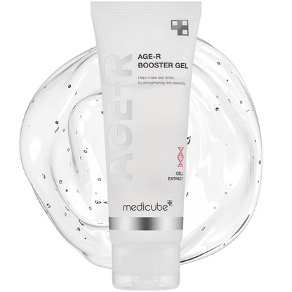 Medicube Age-R Booster Gel Serum for Skin Care Devices - Moisturizing and Nourishing Facial Serum with Plant Stem Cell Extract Hyaluronic Acid Collagen - Hypoallergenic Korean Skin Care