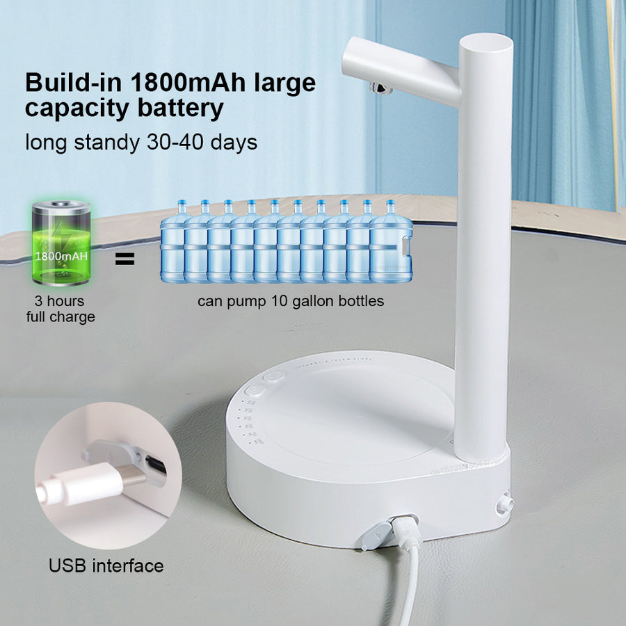 rechargeable desktop water dispenser